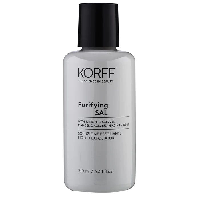 Korff Soluzione Esfoliante Purificante SAL Con Acido Salicilico 100ml-1