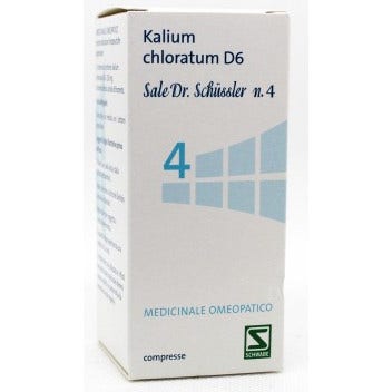 Kalium Chloratum D6 Sale Dr.Shussler N.4*D6 200 Compresse   - 1