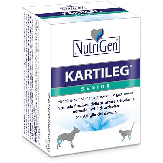 Kartileg Senior Mangime Complementare Per Cani E Gatti Anziani 600 Tavolette-2