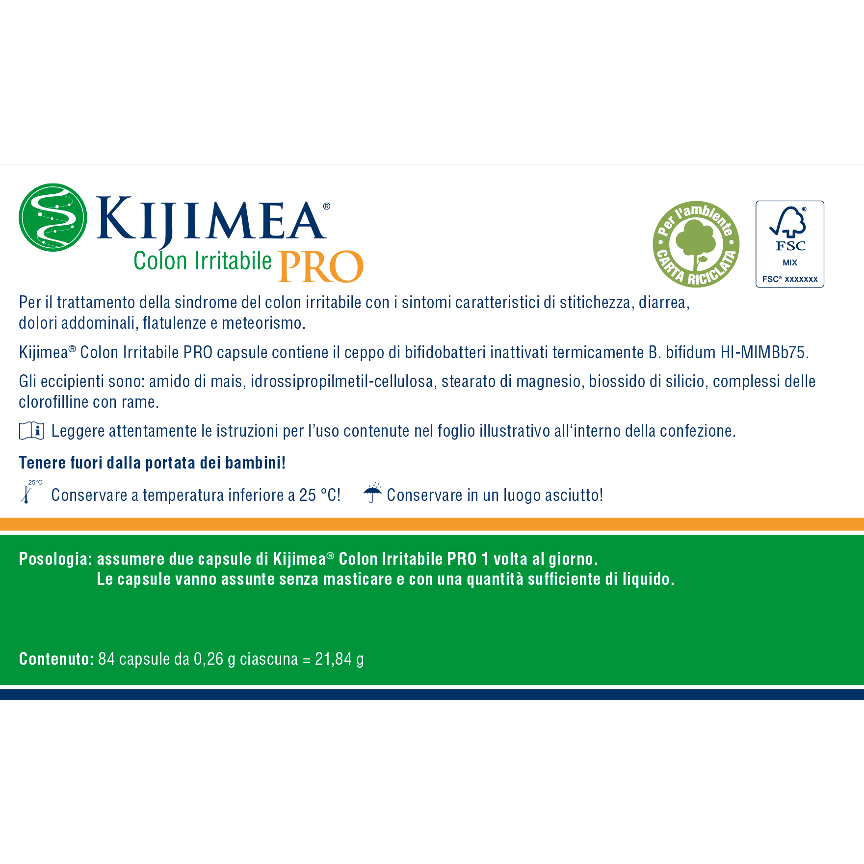 Kijimea Colon Irritabile Pro 84 Capsule-5