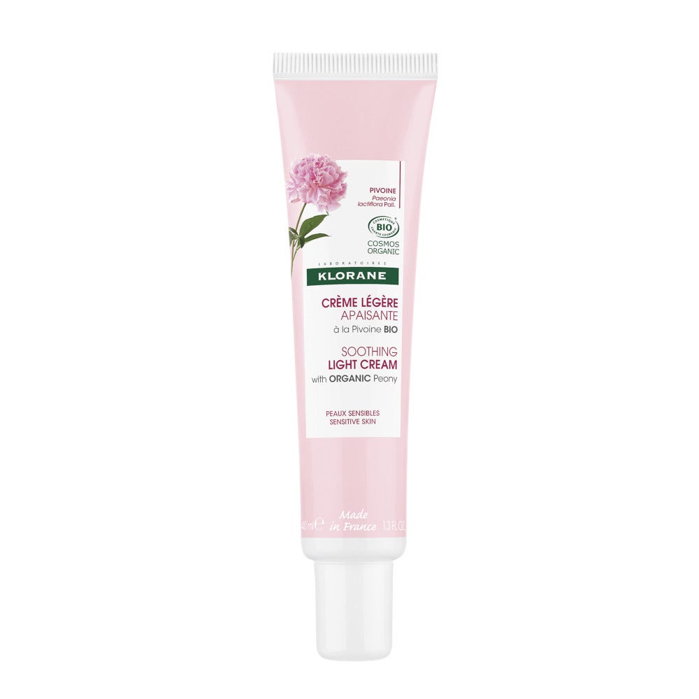 Klorane Crema Leggera Lenitiva alla Peonia Bio Pelle Sensibile	40ml-0