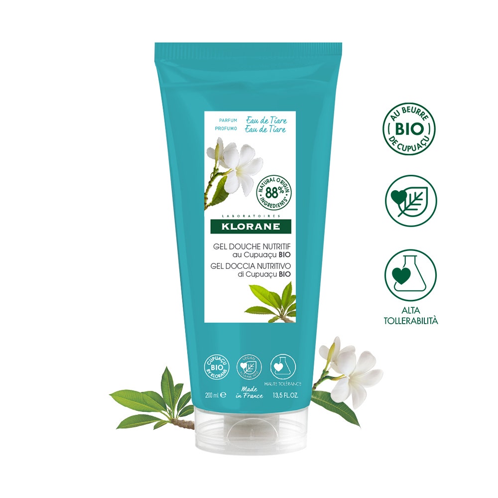 Klorane Gel Doccia Eau De Tiare 200ml-2