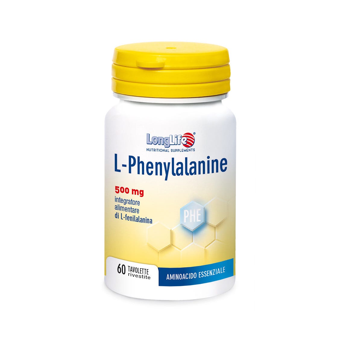 Longlife L-Phenyal 500mg 60 Tavolette  - 1