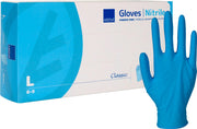 Abena Guanto Nitrile Senza Polvere Blu Taglia L 100 Pezzi-2