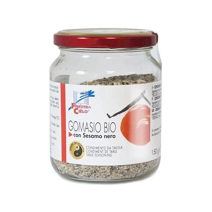 La Finestra Sul Cielo Gomasio Sesamo Nero Bio 150g-2
