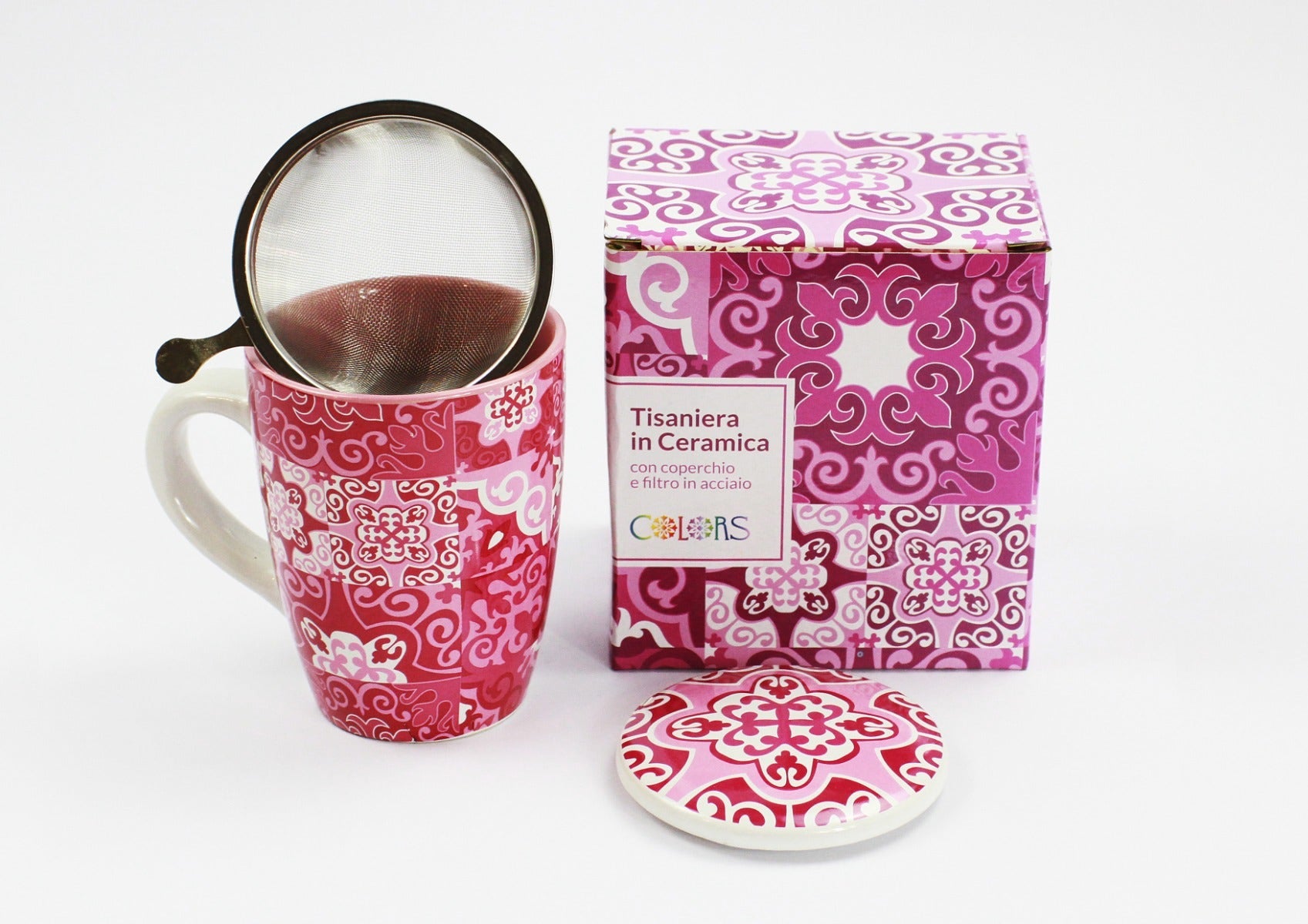 Colors Tisaniera In Ceramica Lady Lavander-1