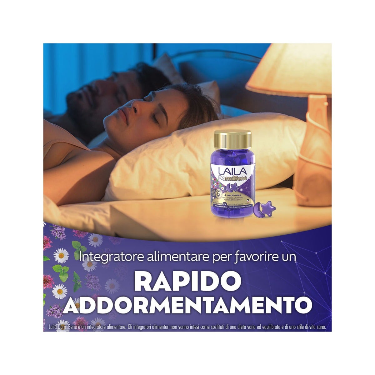Laila DormiBene Per Il Sonno 30 Pastiglie Gommose-3