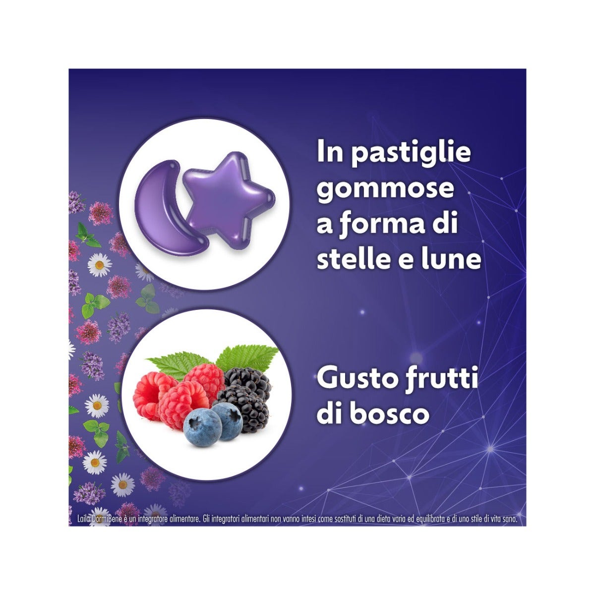 Laila DormiBene Per Il Sonno 30 Pastiglie Gommose-5