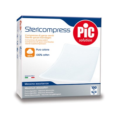 Stericompress Garze Sterili 10x10 cm 100 pezzi  - 2