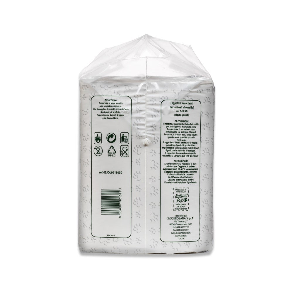 Italian Pet Tappetini Assorbenti Per Animali Domestici 60x90cm 30 Pezzi-3