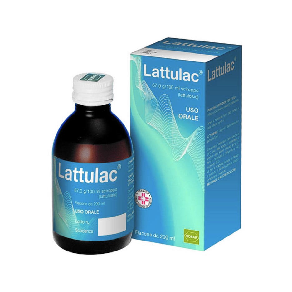 Lattulac Sciroppo 200ml 67g/100ml  - 2