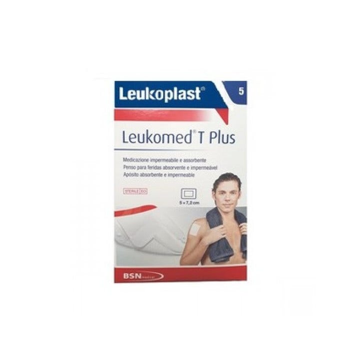 Leukomed T Plus Medicazione Post-Operatoria Trasparente Impermeabile 7,2X5cm                 -1