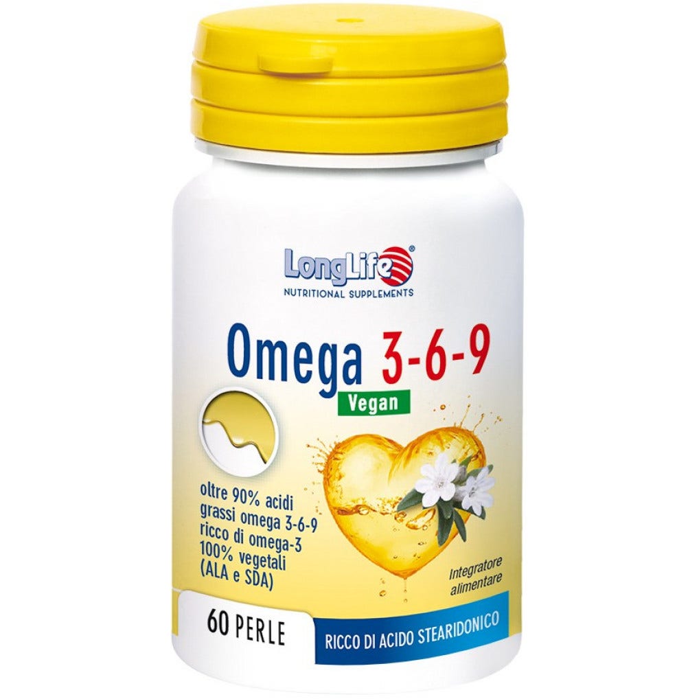 Longlife Omega 3-6-9 Vegan 750Mg - 1