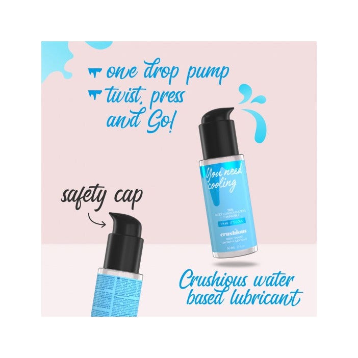 Crushious Lubrificante Ad Effetto Freddo 50ml-6