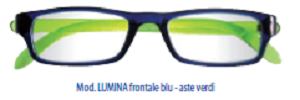 Occhiali Graduati da lettura Lumina Blu/Verdi +1.50diot  - 1