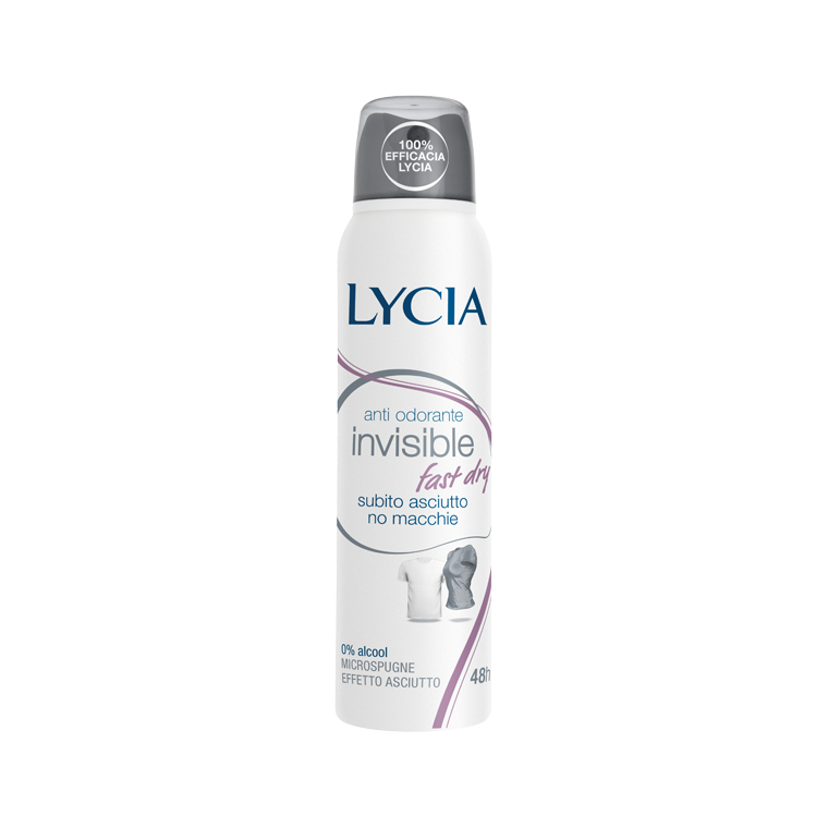 Lycia Antiodorante Invisible Spray 150ml  - 1