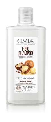 Omia Shampoo Macadamia Ecobio 200ml-1