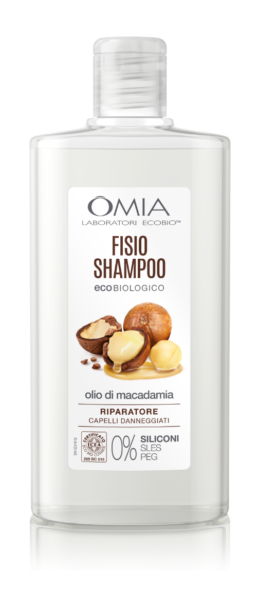 Omia Shampoo Macadamia Ecobio 200ml-1
