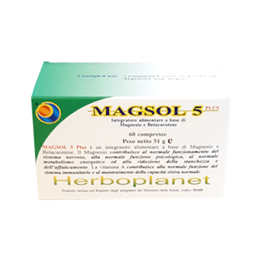 Magsol 5 Plus 60 Compresse  - 1