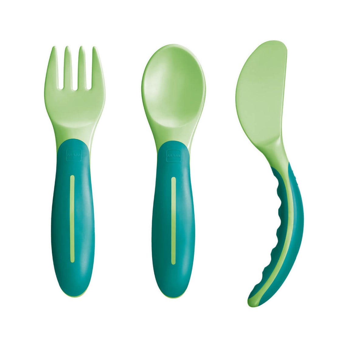 Mam Baby's Cutlery Posate Neutro 6M+  - 3