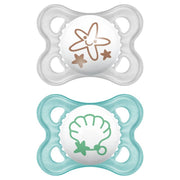 Mam Original Succhietto 2-6M+ Caucciù Confezione Doppia Neutro  - 1