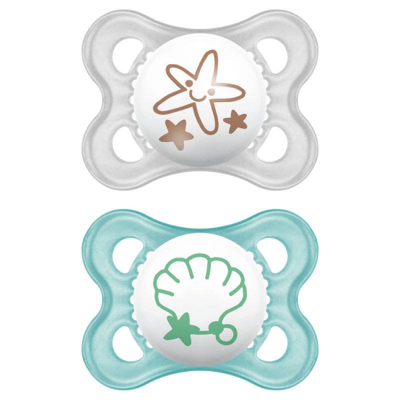 Mam Original Succhietto 2-6M+ Caucciù Confezione Doppia Neutro  - 1
