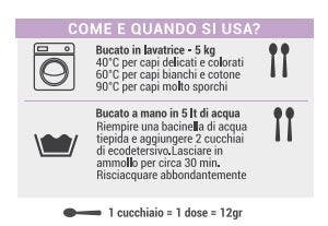 Lab Natu Ecodetersivo Sapone Marsiglia E Bicarbonato 25g-2