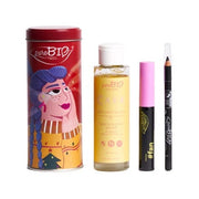 Purobio Kit Mascara Fan 8ml + Matita Nera 1,6g + Struccante Bifasico 100ml-3