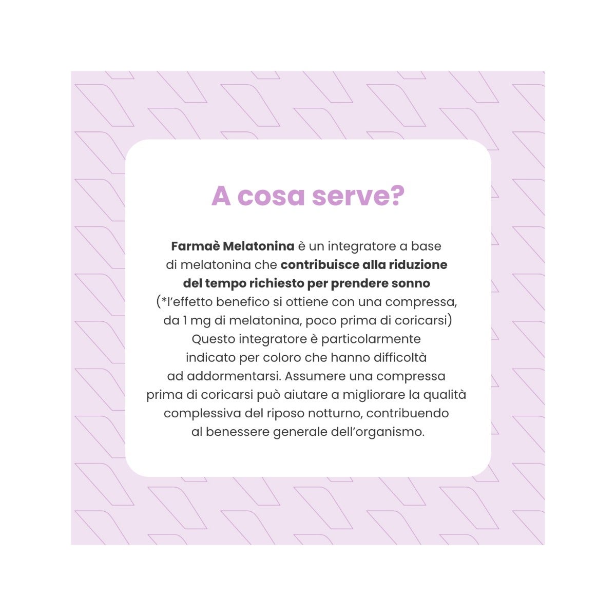 Farmaè Melatonina Integratore 60 Compresse-1