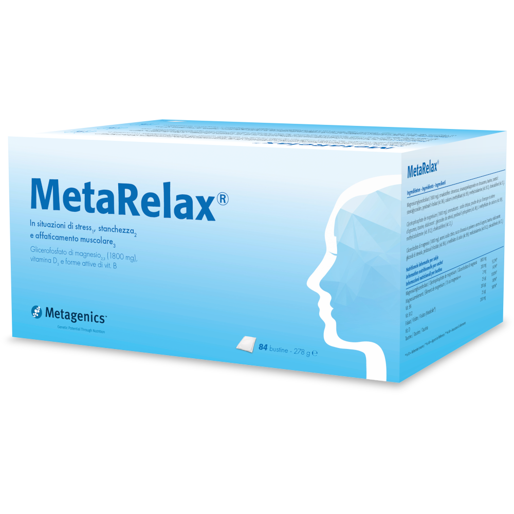 MetaRelax 84 Bustine: Integratore Rilassante al Magnesio-3