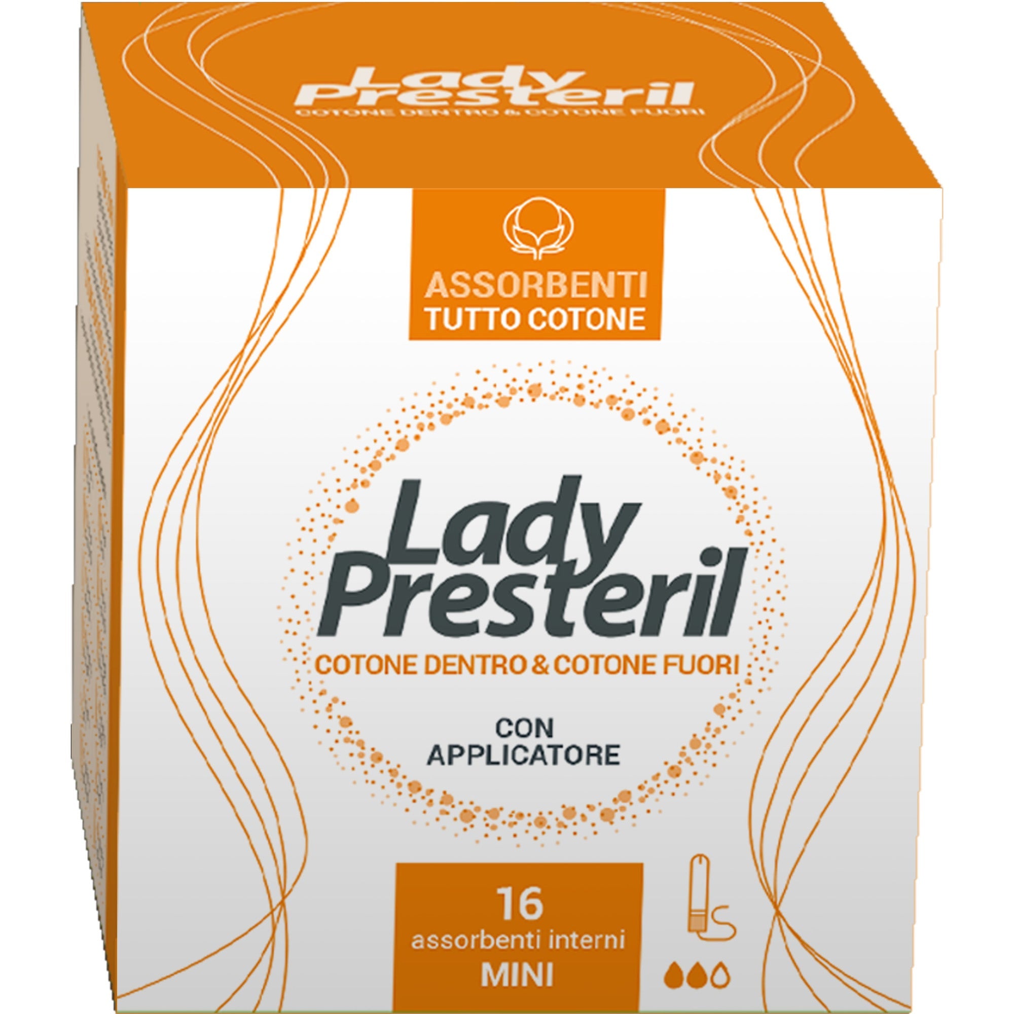Lady Presteril Assorbente Interno Mini 16 Pezzi  - 3