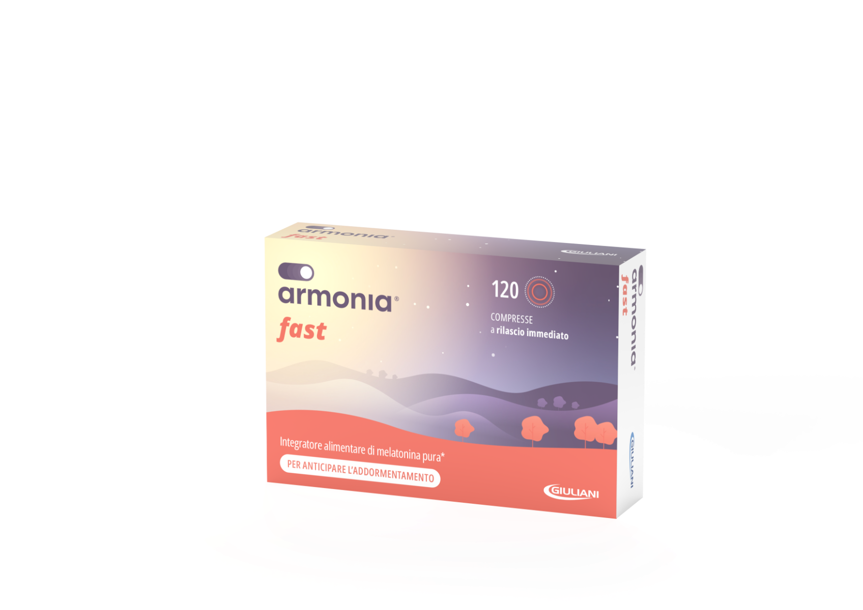Armonia Fast 1 mg Melatonina 120 Compresse-3