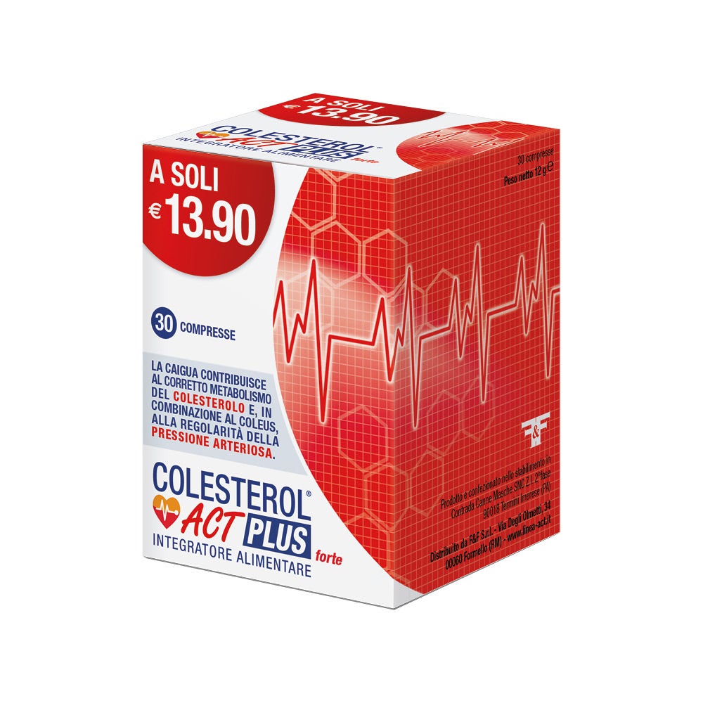 Colesterol Act Plus Forte 30 Compresse-6