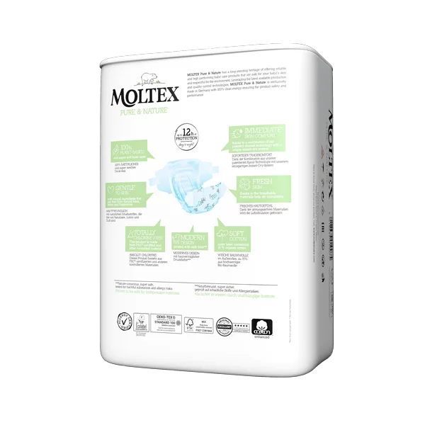 Pannolini Moltex Pure&Nature Taglia 5 Junior 25 Pezzi 11-16kg -2