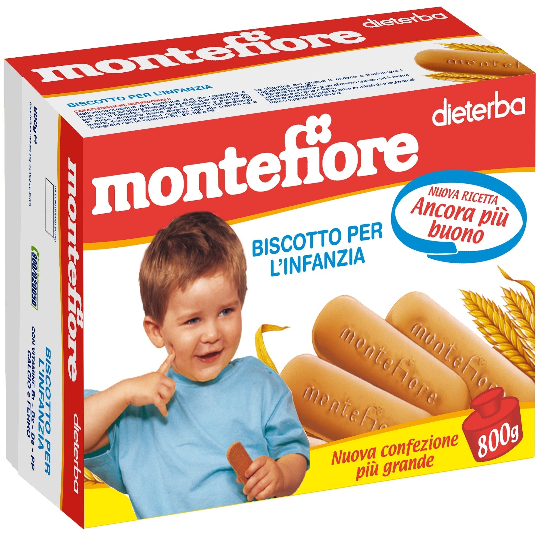 Montefiore Biscotto 4M+ 800g  - 2