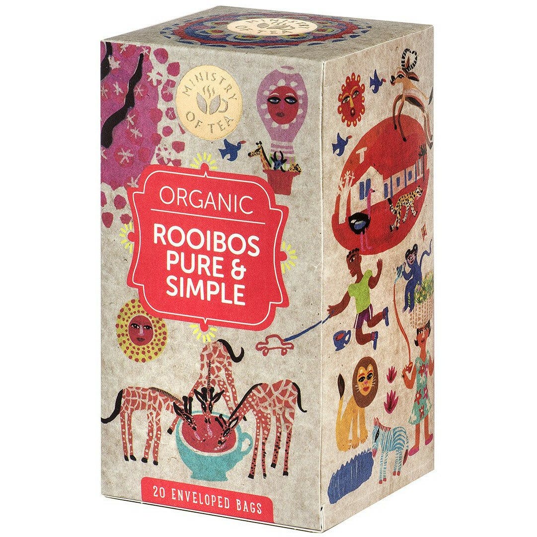Ministry Of Tea Infuso Biologico Rooibos Puro 20 Filtri-3