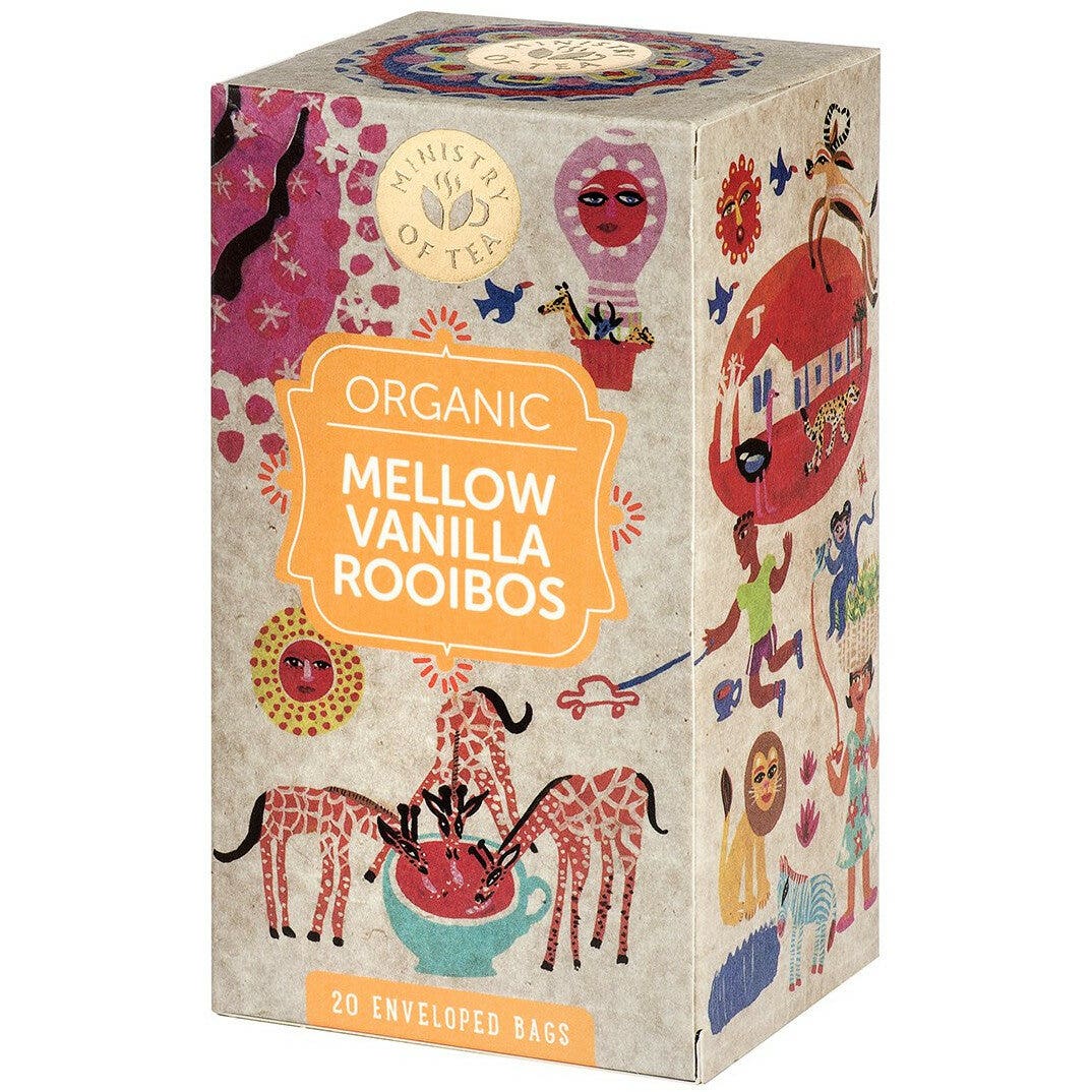 Ministry Of Tea Infuso Biologico Rooibos Vaniglia 20 Filtri-3