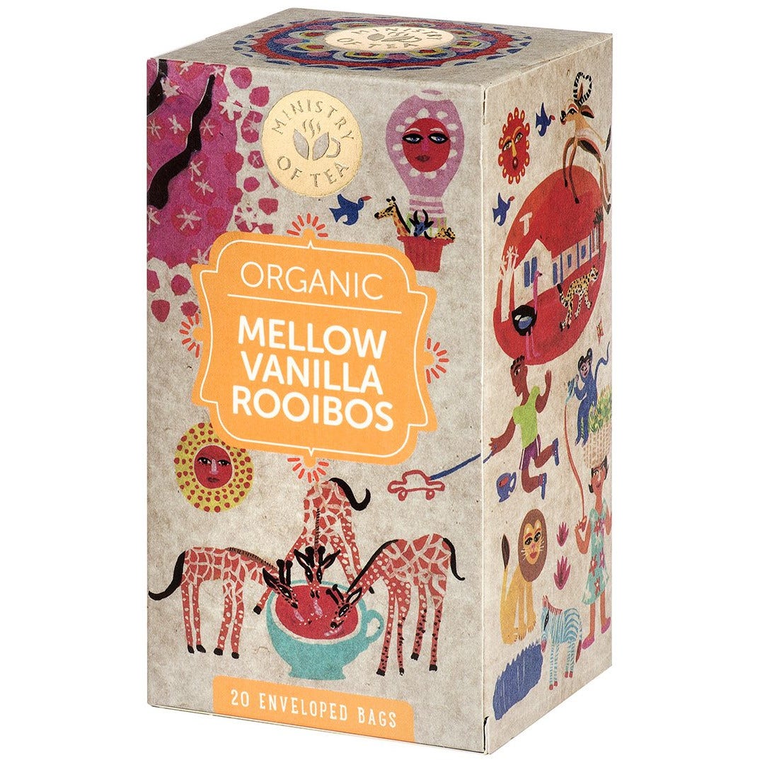 Ministry Of Tea Infuso Biologico Rooibos Vaniglia 20 Filtri-2