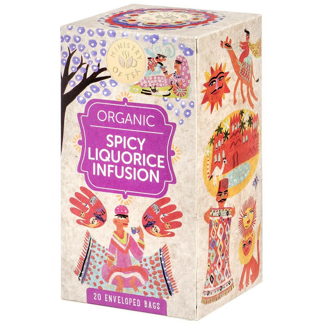 Ministry Of Tea Infuso Biologico Liquirizia Speziata 20 Filtri-3