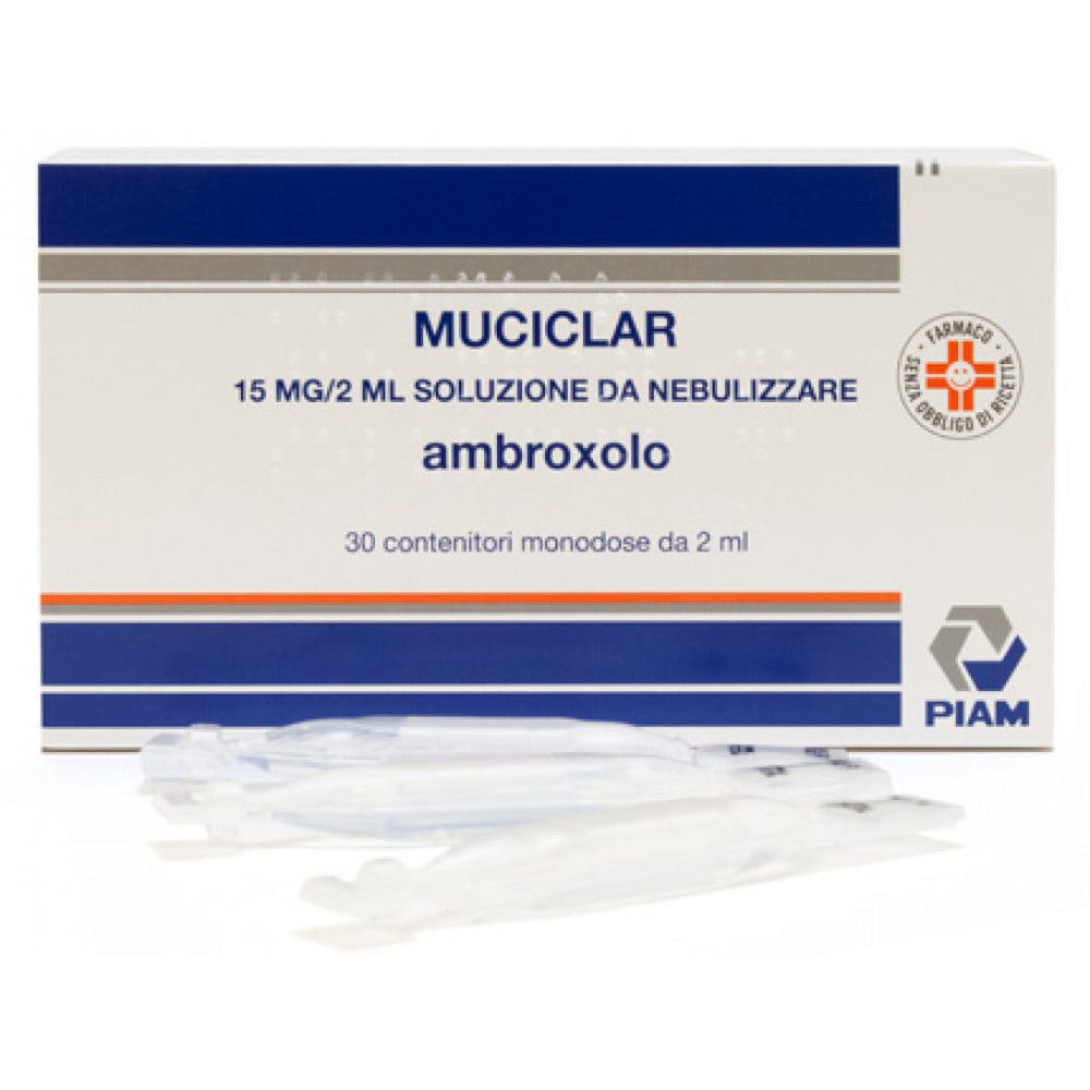 Muciclar Soluzione Nebulizzante 30 Monodose 15mg 2ml  - 1