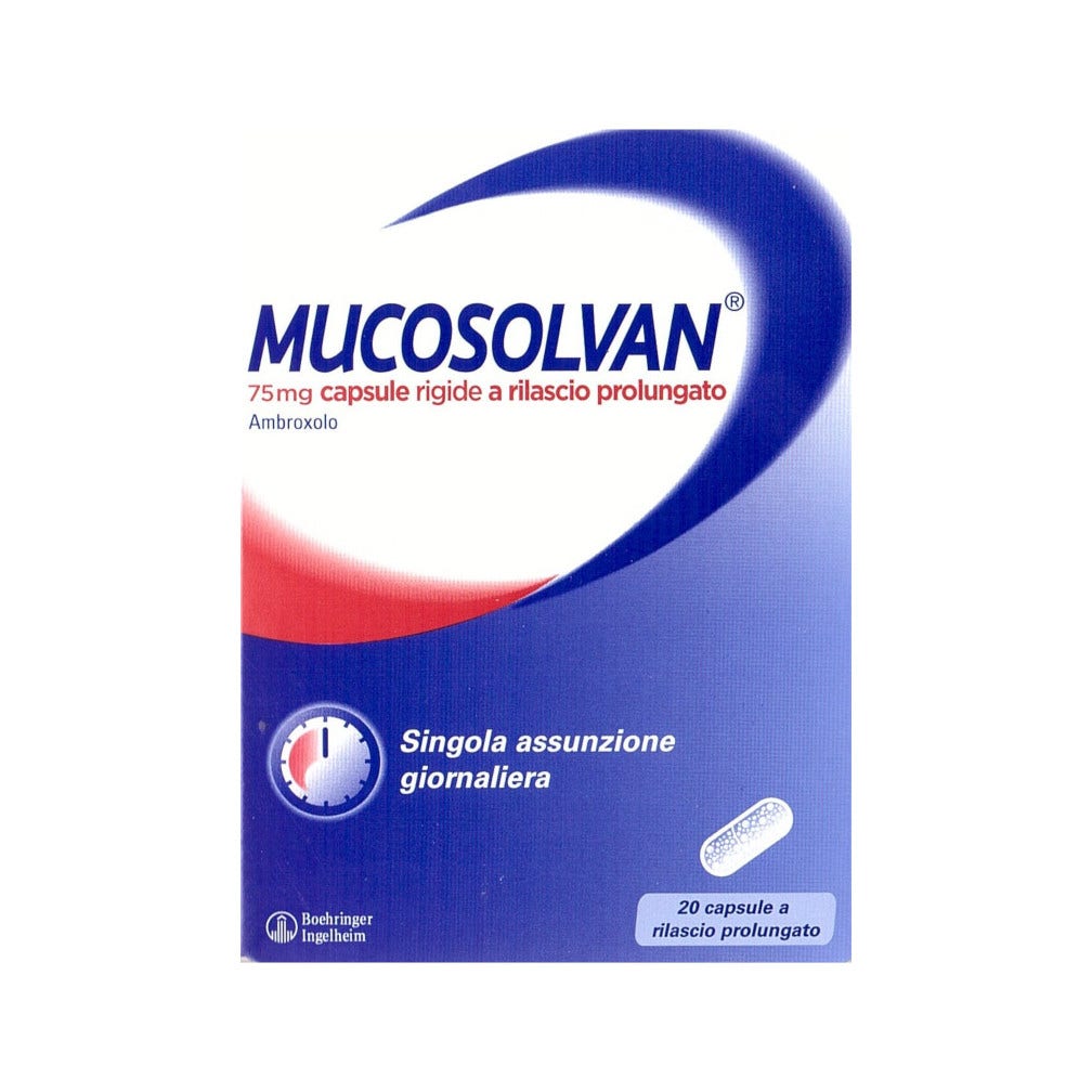 Mucosolvan*20 Capsule 75mg Rilascio Prolungato  - 3