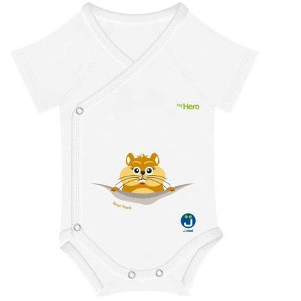 J Bimbi Body My Hero Bio Cotton 4 Season 44-62cm Sweet Pouch Criceto  - 2