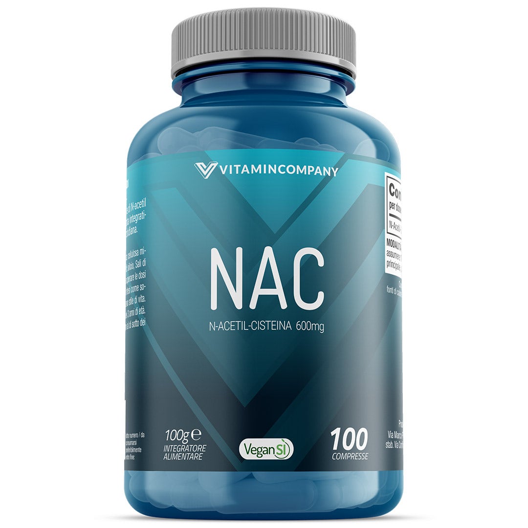 Vitamincompany New Nac 600mg 100 Compresse-1