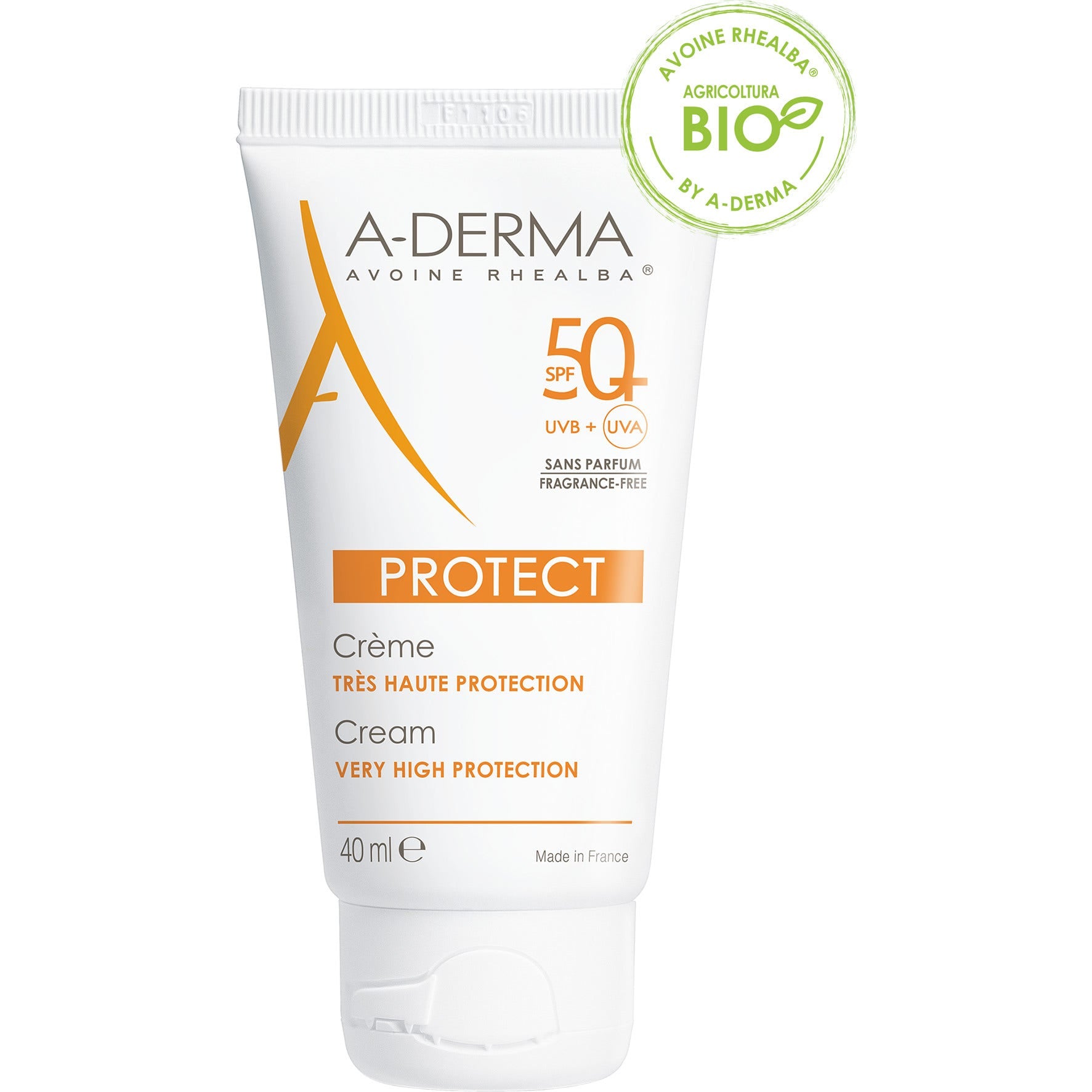 A-Derma Protect Crema Senza Profumo SPF 50+ 40ml-1