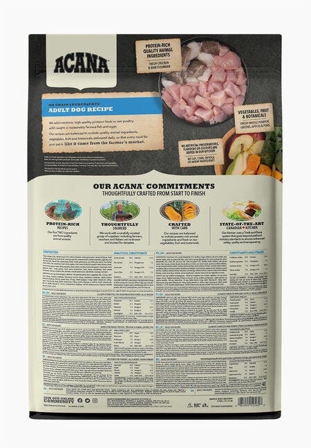 Acana Cane Adulto Recipe Crocchette Sacco 11,4kg-1