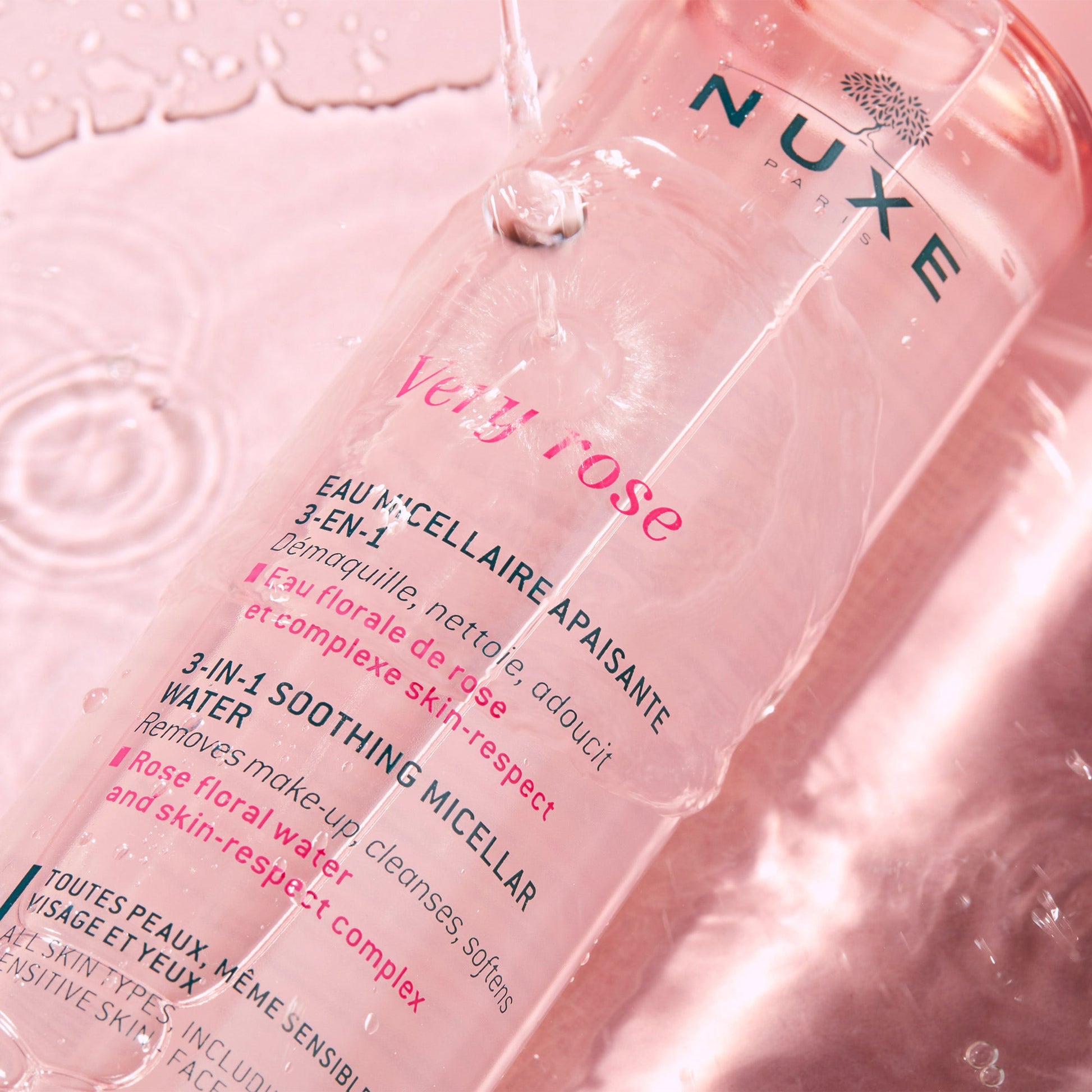Nuxe Very Rose Acqua Micellare Lenitiva 3 In 1 200ml  - 4