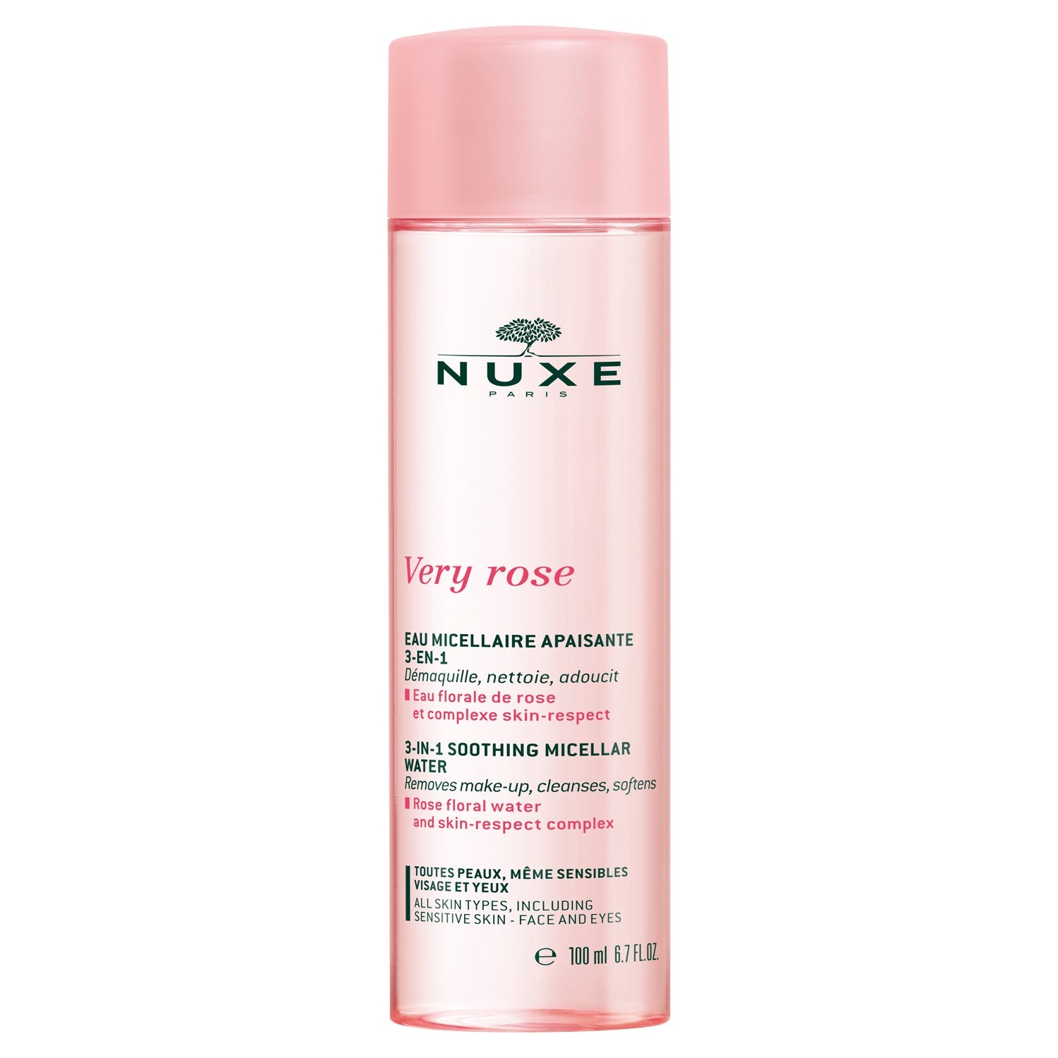 Nuxe Very Rose Acqua Micellare Lenitiva 3 In 1 100ml  - 4