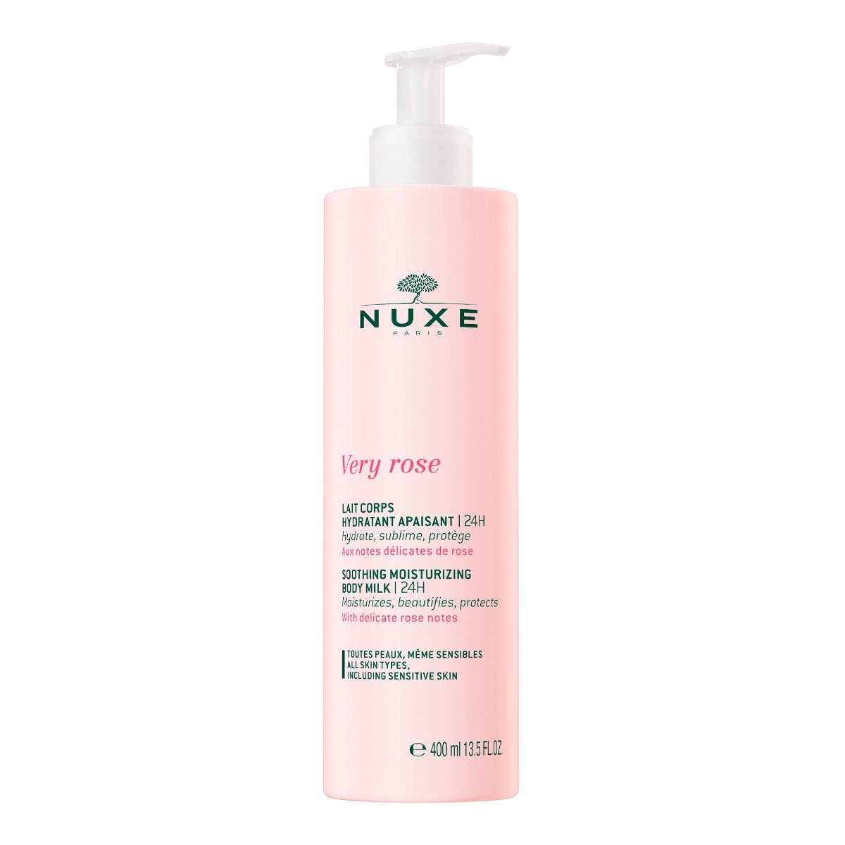 Nuxe Very Rose Latte Corpo Idratante Lenitivo 400ml-1