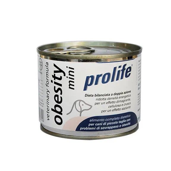 Prolife Veterinary Obesity Mini Cibo Umido Per Cani Taglia Piccola Lattina 200g-2