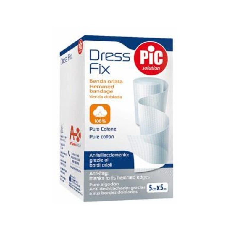 Pic Benda Idrofila Orlata 5x500cm  - 2